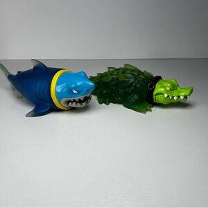 Heroes of Goo Jit Zu Goo Shifters Primal Thrash Shark&Alligator Figure Chomp Toy